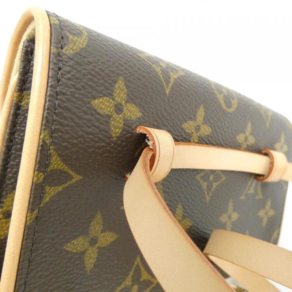 LOUIS VUITTON Authentic Brown Monogram Pochette Fanny Pack - Picture 6 of 9
